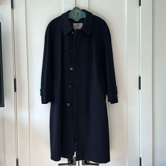 Vintage Aquascutum London Men’s Pure Cashmere trench coat - 40